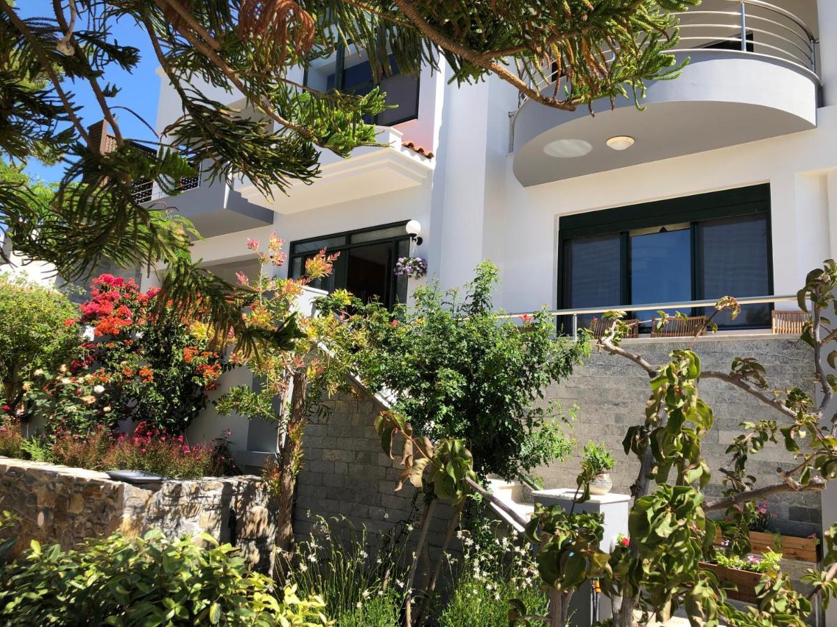 Paradisos Luxury Villas Next To Beach Koutsourás Exteriör bild