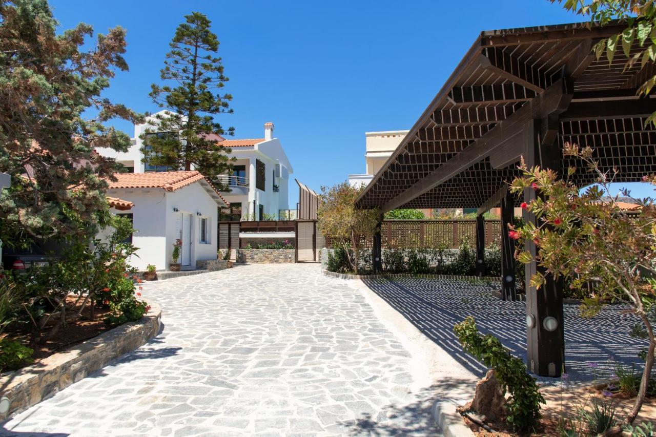 Paradisos Luxury Villas Next To Beach Koutsourás Exteriör bild