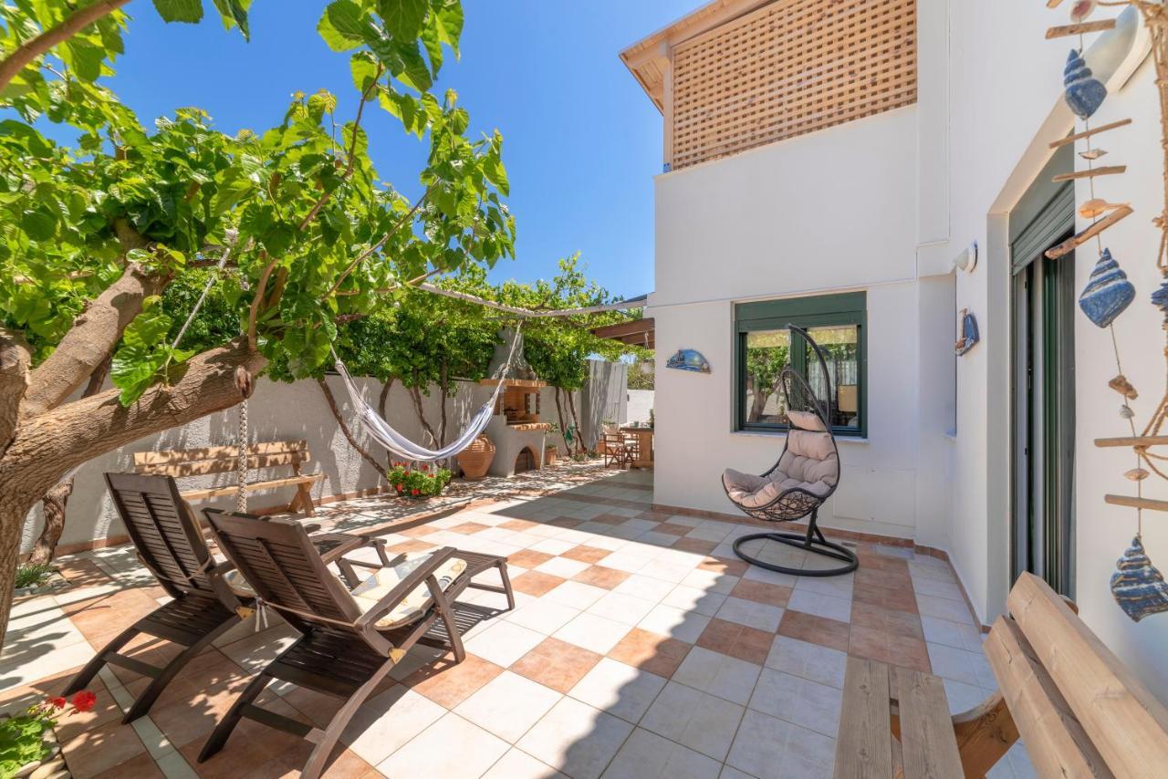 Paradisos Luxury Villas Next To Beach Koutsourás Exteriör bild